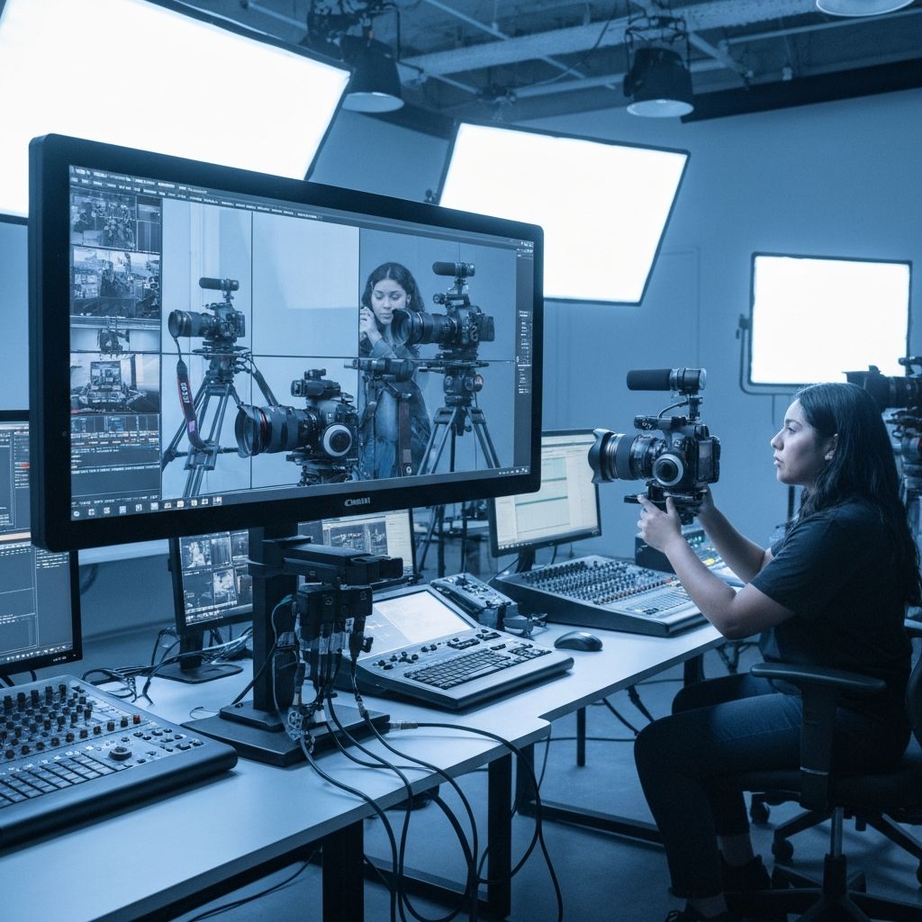 Produção de vídeo profissional