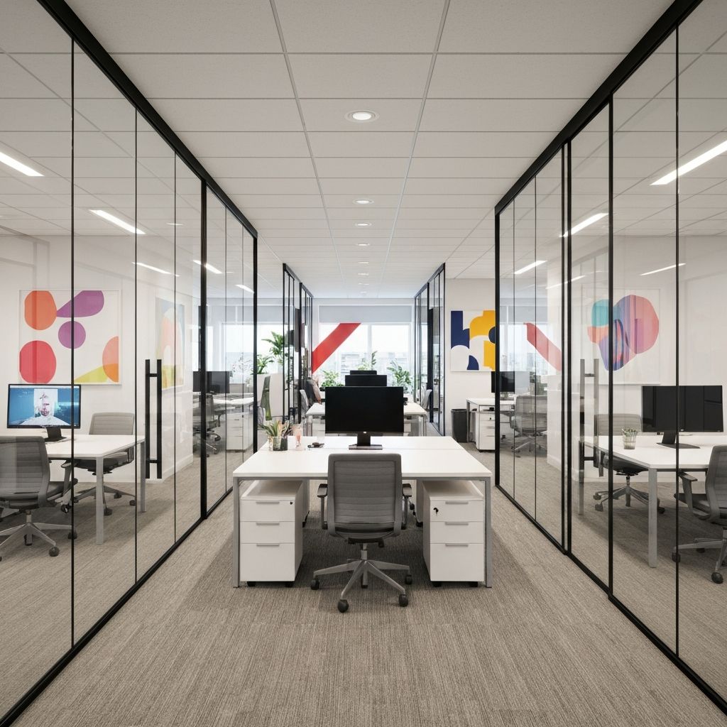 Espaço de trabalho da agência